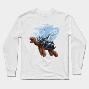 ESPECIAL TORTUGA DLROWOIRAMREPUS Long Sleeve T-Shirt